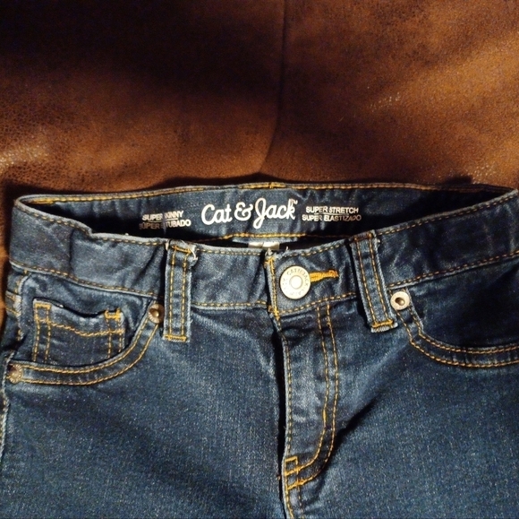 Cat & Jack super skinny super stretch girls size 6 - Picture 2 of 4